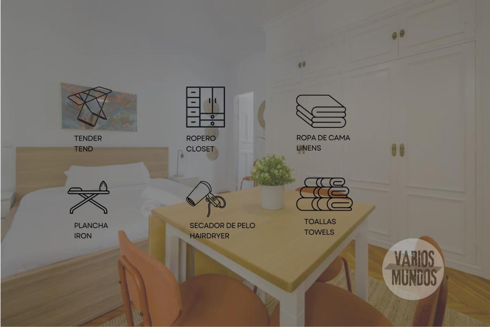 Petite E Chic Loft Para 3 En El Corazon De מדריד מראה חיצוני תמונה
